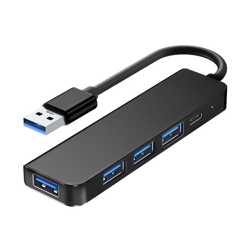 add38f05-23fd-11ef-8428-000c29fc72a4_b07576c8-2caf-11ef-8428-000c29fc72a4._x88j-uy USB-хаб 5 в1 Gear, TM TEG - Зображення 1