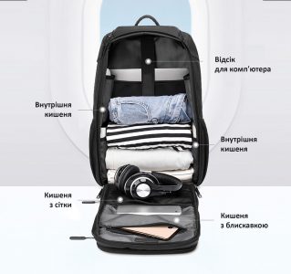 Рюкзак для ноутбука Tiron, ТМ Discover - Зображення 5